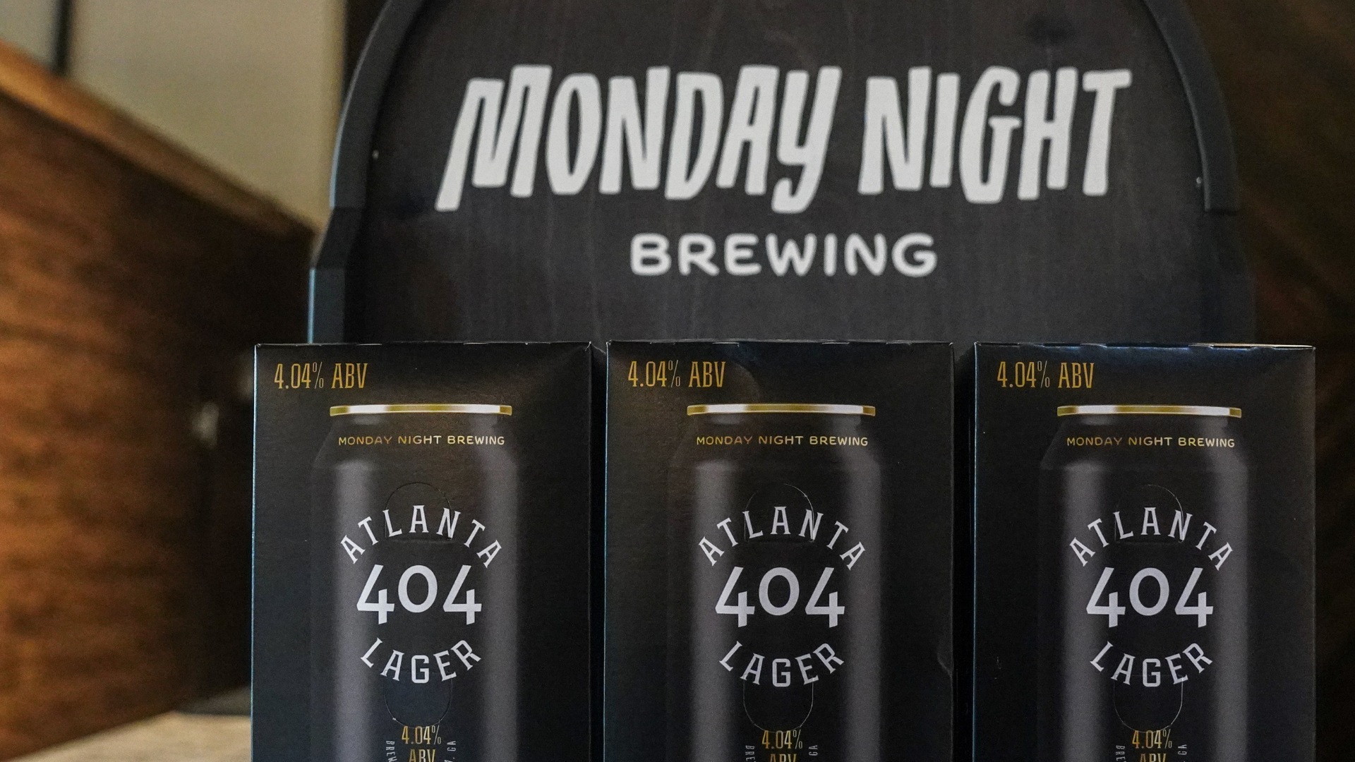 404 Atlanta Lager by Monday Night Brewing